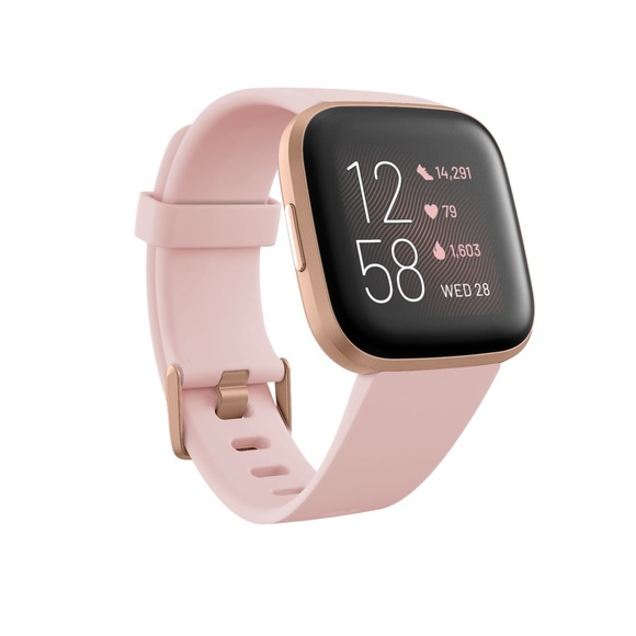 fitbit Other - NWT FitBit Versa 2 Petal/Copper Rose Aluminum
